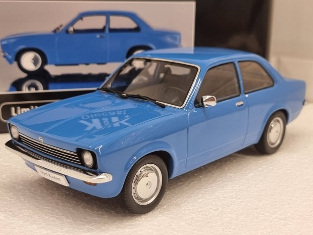 1/18 1:18 Opel Kadett C blue , KK scale modell