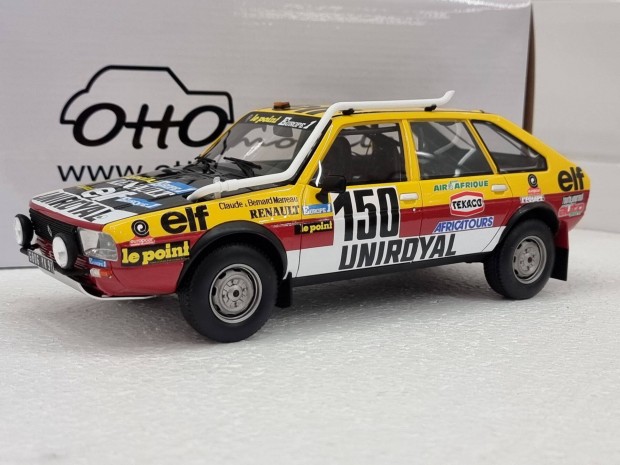 1/18 1:18 Renault 20 Turbo Prizs-Dakar 1982, Otto mobile model