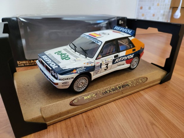 1:18 1/18 Ricko Lancia Delta HF Repsol modellaut