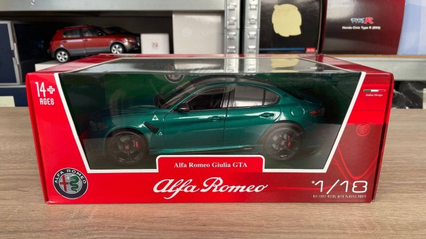 1:18 Alfa Romeo Giulia GTA, Montreal Green - Burago