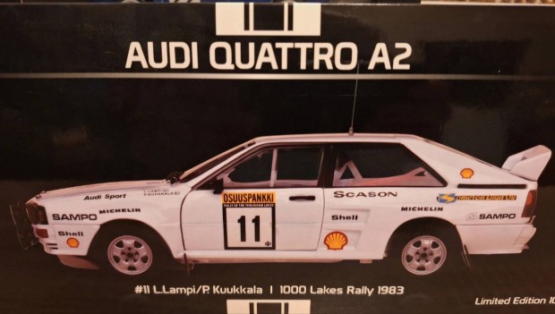 1:18 Audi Quattro A2 Rally 