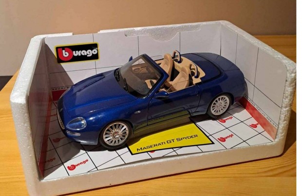 1:18 Burago Maserati GT Spyder modell