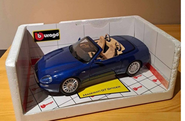 1:18 Burago Maserati GT Spyder modell