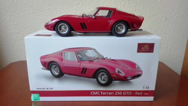 1:18 Ferrari 250 GTO CMC nem Autoart,Kyosho