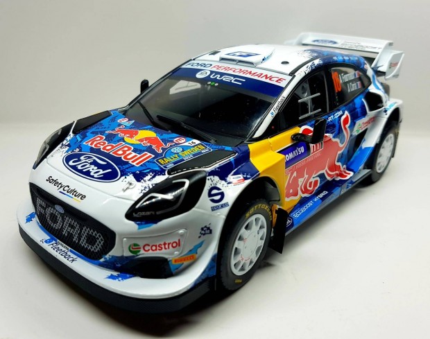 1/18 Ford Puma Rally 1 Hybrid Solido kiads autmodell 