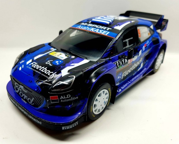 1/18 Ford Puma Rally 1 WRC Solido kiads autmodell 