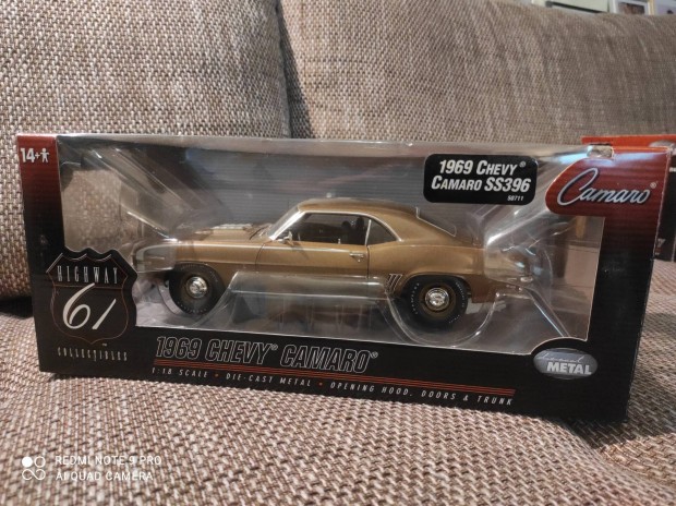 1:18 Highway 61 Chevy Camaro SS 1969