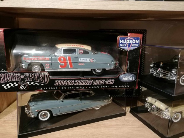 1/18 Highway 61 Hudson Hornet Nascar Winner 1952 