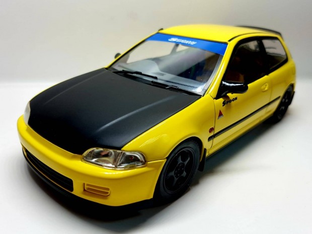 1/18 Honda Civic EG6 Solido kiads autmodell 