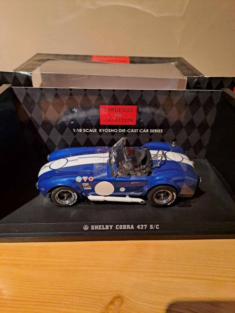 1:18 Kyosho Shelby Cobra 427 S/C modell