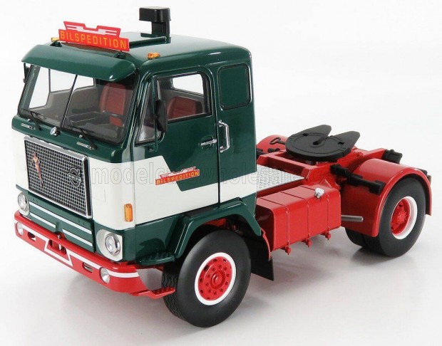 1:18 MCG Volvo F88 tractor truck 2-Assi Bilspediti modellaut