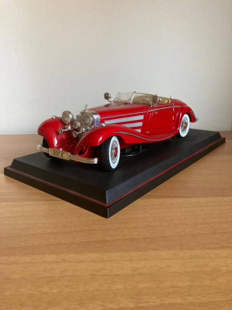 1/18 Mercedes-Benz 500K Maisto kiadású fém autómodell