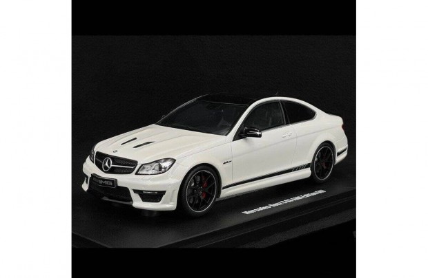 1:18 Mercedes C63AMG sorszmozott limitlt kiads, j,gyri bontatlan