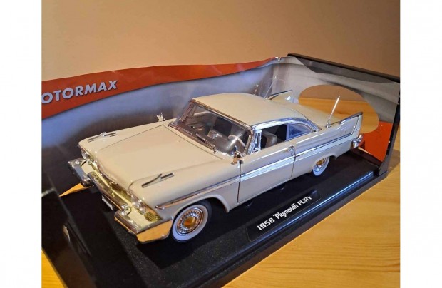 1:18 Motormax Plymouth Fury 1958 modell