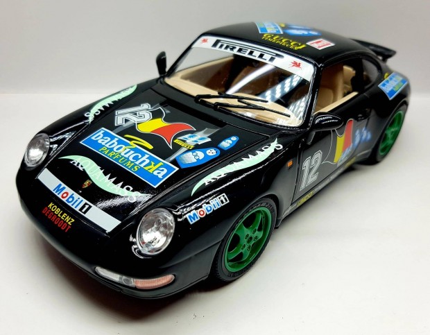 1/18 Porsche Carrera 911 Burago kiads autmodell 