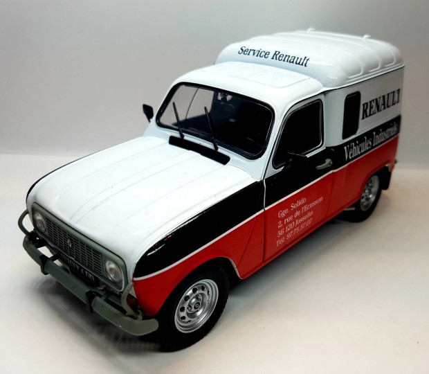 1/18 Renault 4 F4 Solido kiads autmodell 