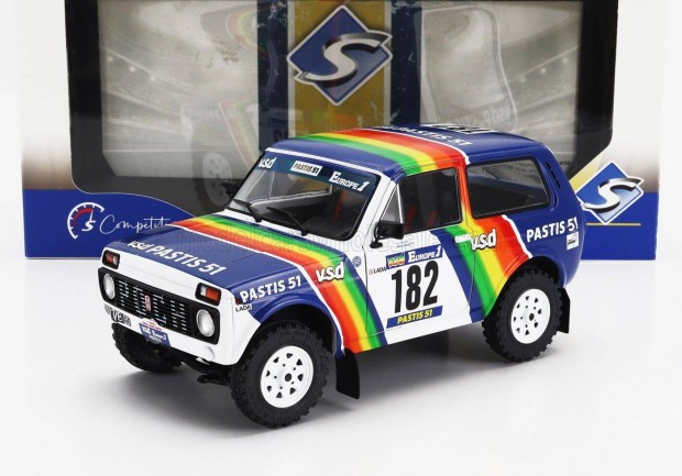 1:18 Solido Lada Niva N182 Rally Paris-Dakar 1984 modellaut