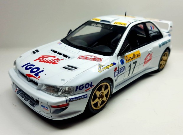 1/18 Subaru Impreza Solido kiads autmodell 