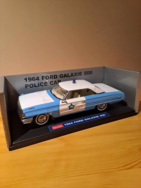 1:18 Sunstar Ford Galaxie 500 Police Car modell 1/18