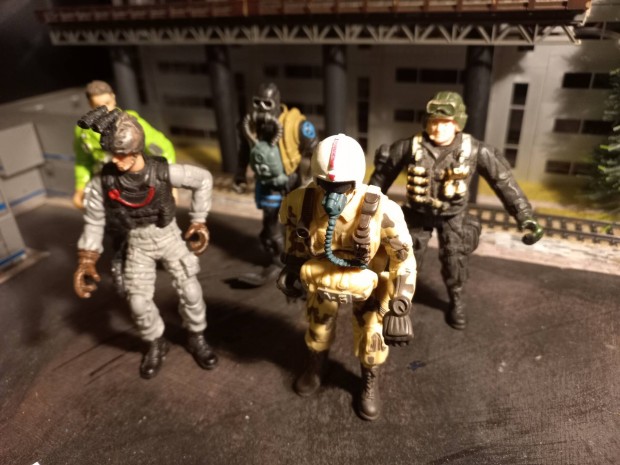 1:18 mret, G.I.Joe jelleg figurk II.