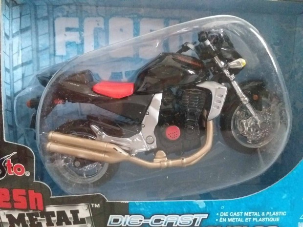 1/18 motor modell Kawasaki Z1000 2003 fekete