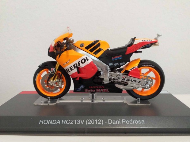 1/18 motor modell, makett Motogp Dani Pedrosa 2012 Honda RC213V