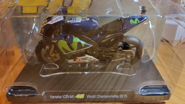 1/18 motor modell, makett Rossi 46, Moto GP, Yamaha M1 2015