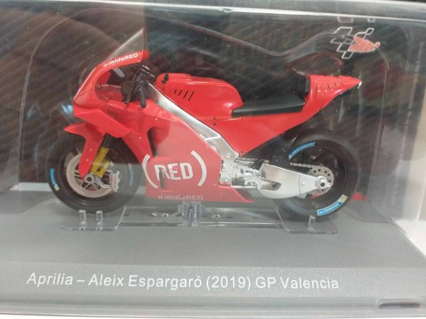 1/18 motor modell, motogp Aleix Espargar 2019 Aprilia Valencia GP