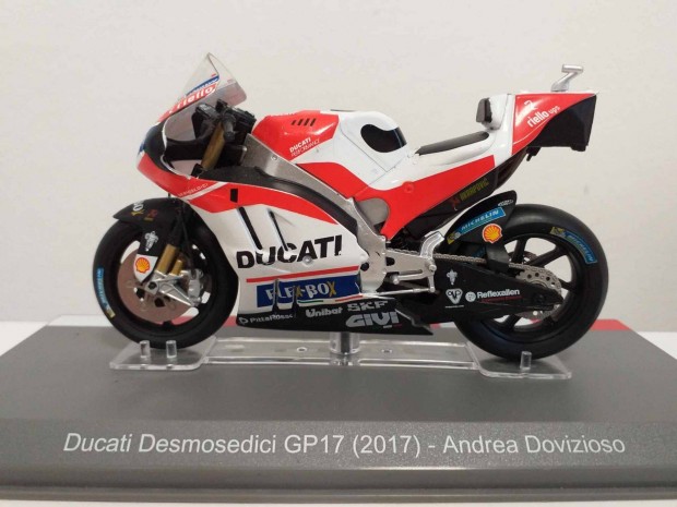 1/18 motor modell, motogp Andrea Dovizioso 2017 Ducati Desmosedici