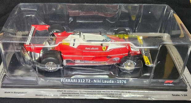 1:24 1/24 Ferrari 312 T2, No.1, Niki Lauda - 1976