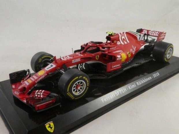 1:24 1/24 Ferrari SF71H, Kimi Rikknen - 2018