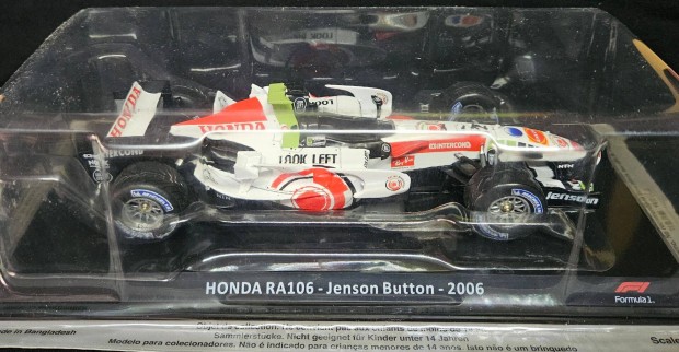 1:24 1/24 Honda RA106, No.12, Jenson Button - 2006