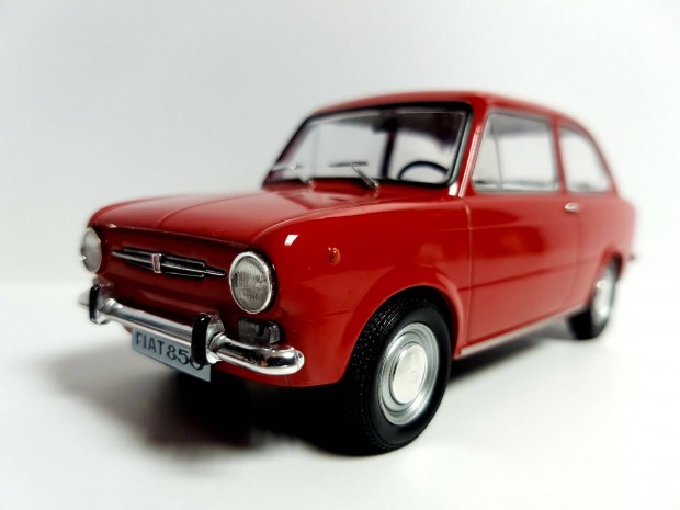 1/24 Fiat 850 Hachette kiads autmodell 