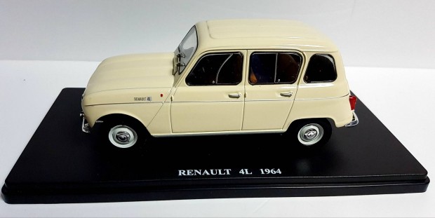 1/24 Renault 4L (1964) Hachette kiads autmodell 