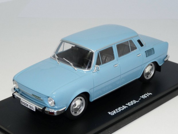 1/24 Skoda 100L Hachette kiads autmodell 