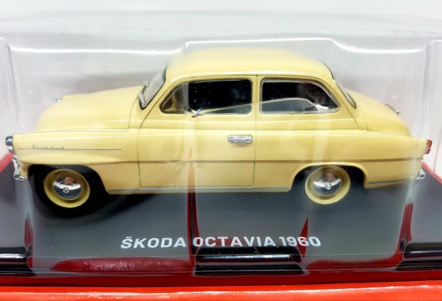 1/24 Skoda Octavia Hachette kiads autmodell 