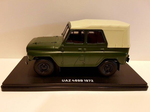 1/24 UAZ 469B Hachette kiads autmodell 