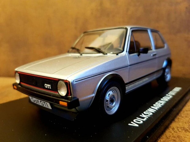 1/24 Volkswagen Golf I GTI Hachette kiads autmodell 