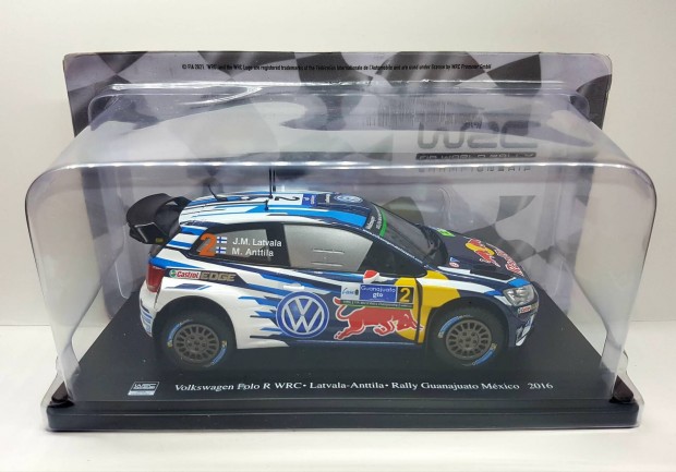 1/24 Volkswagen Polo R WRC autmodell 