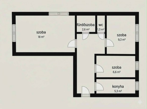 1+2 f�lszob�s lak�s elad� a XIX. ker�letben