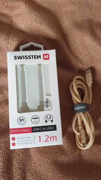 1,2 m Swissten USB-C-USB-C-kbel