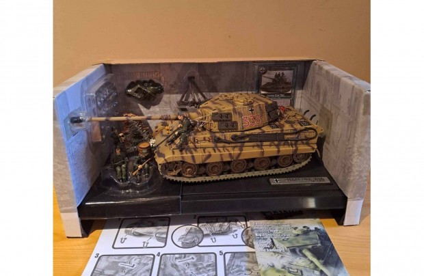 1:32 Authentic Német Tigris Tank modell