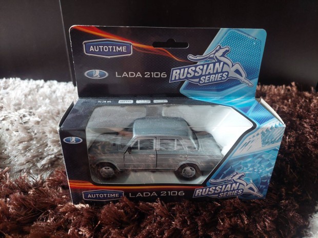 1/36 1:36 Lada 2106 1600 modell ezst j