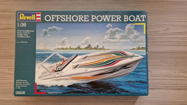 1:36 Revell Offshore Power Boat 05205 makett