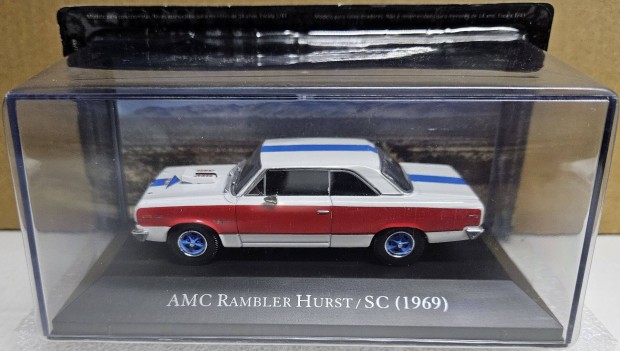 1:43 1/43 AMC Rambler Hurst / SC - 1969 fehr/piros