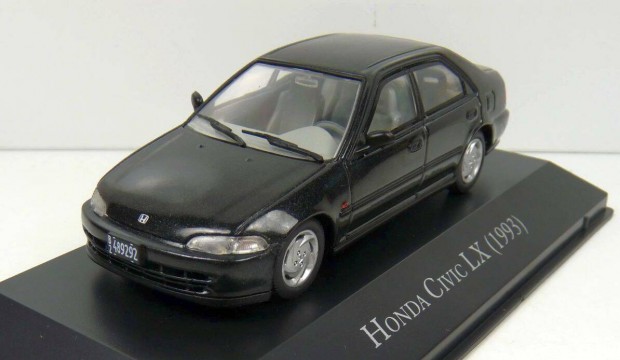 1:43 1/43 Honda Civic LX - 1993 fekete
