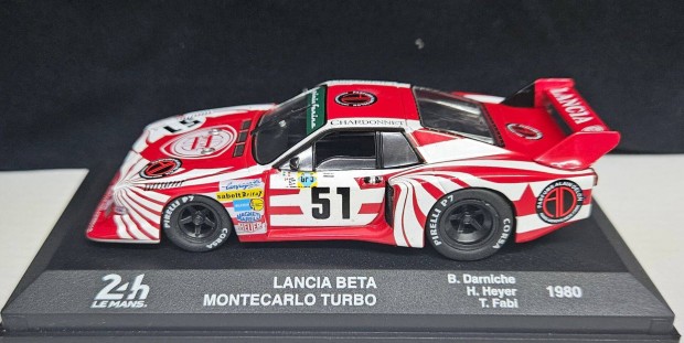 1:43 1/43 Lancia Beta Montecarlo Turbo, No.51, Le Mans 24H, Darniche