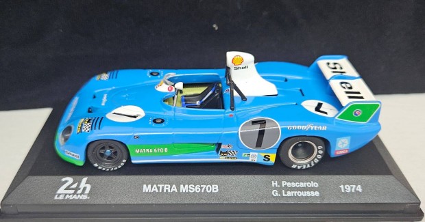 1:43 1/43 Matra MS670B, No.7, Le Mans 24H, Pescarolo/Larrousse - 1974