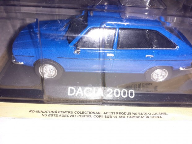 1/43 Altaya Ixo romn sorozat Dacia 2000 Renault 20 kicenz