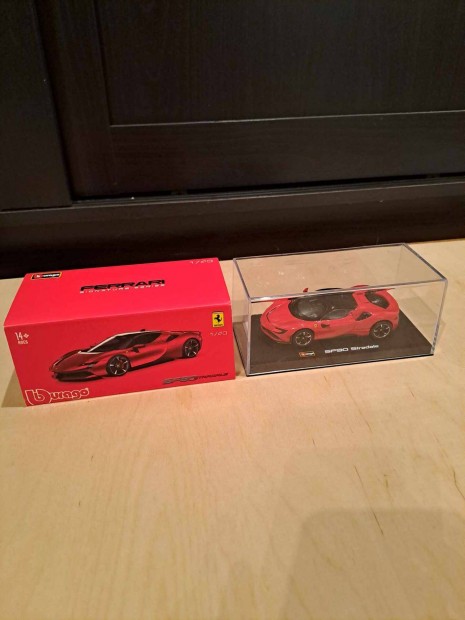 1:43 Burago Ferrari SF90 Stradale modell